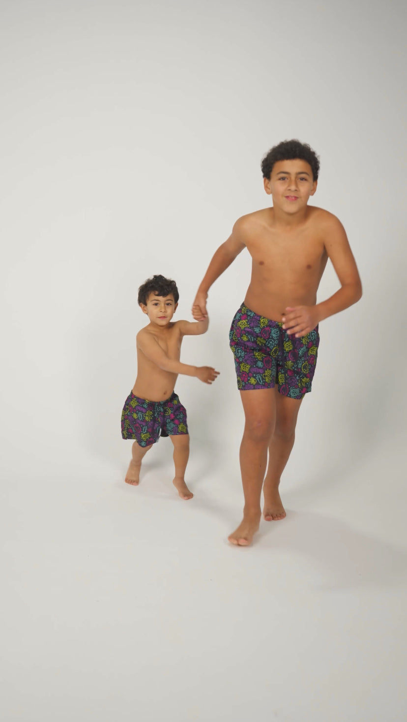 Coral Boy's Swimwear